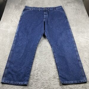 Wrangler Authentic Issue Mens Carpenter Jeans 44 x 30 Classic Comfort NEW Y2K